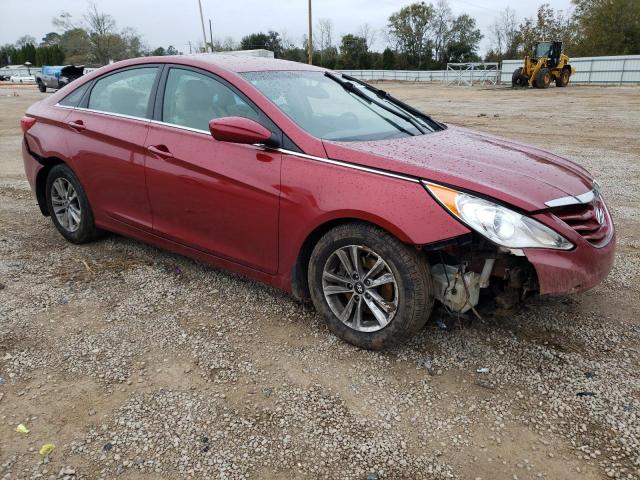 5NPEB4AC9DH530671 - 2013 HYUNDAI SONATA GLS MAROON photo 4