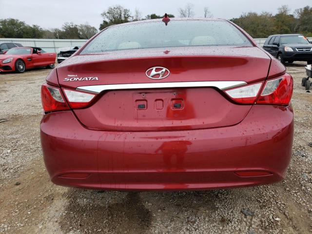 5NPEB4AC9DH530671 - 2013 HYUNDAI SONATA GLS MAROON photo 6