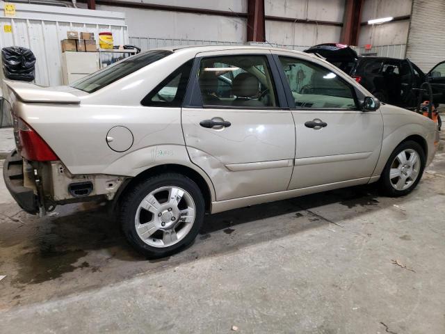 1FAFP34N26W103252 - 2006 FORD FOCUS ZX4 BEIGE photo 3