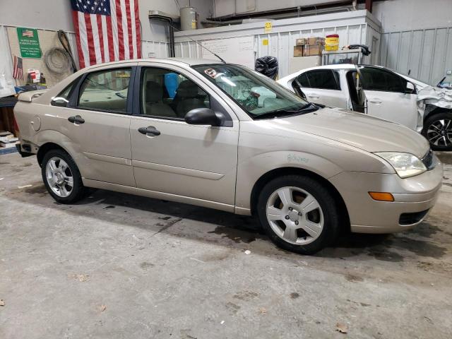 1FAFP34N26W103252 - 2006 FORD FOCUS ZX4 BEIGE photo 4