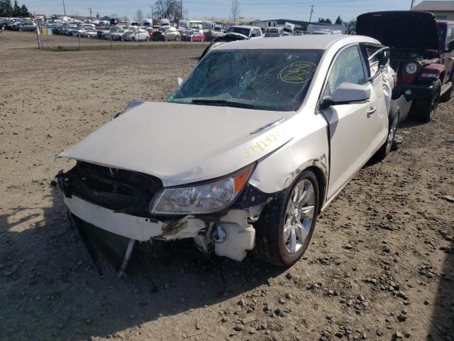 1G4GC5E33CF155905 - 2012 BUICK LACROSSE SILVER photo 2