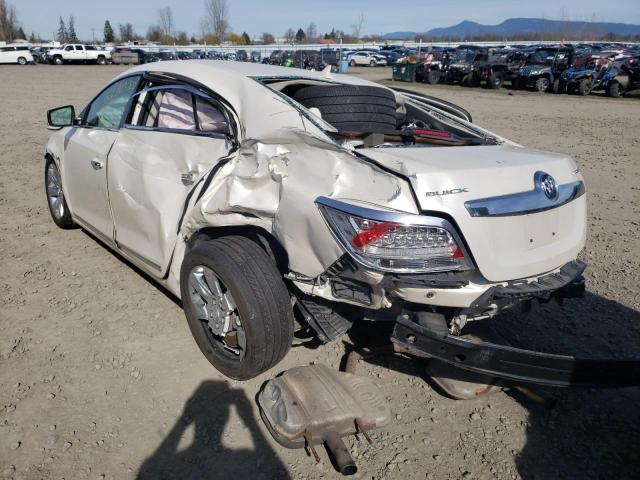 1G4GC5E33CF155905 - 2012 BUICK LACROSSE SILVER photo 3