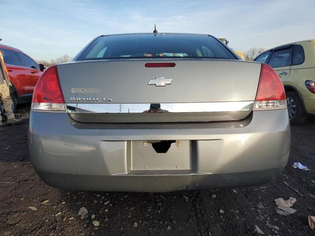 2G1WB58N089183542 - 2008 CHEVROLET IMPALA LS GRAY photo 6