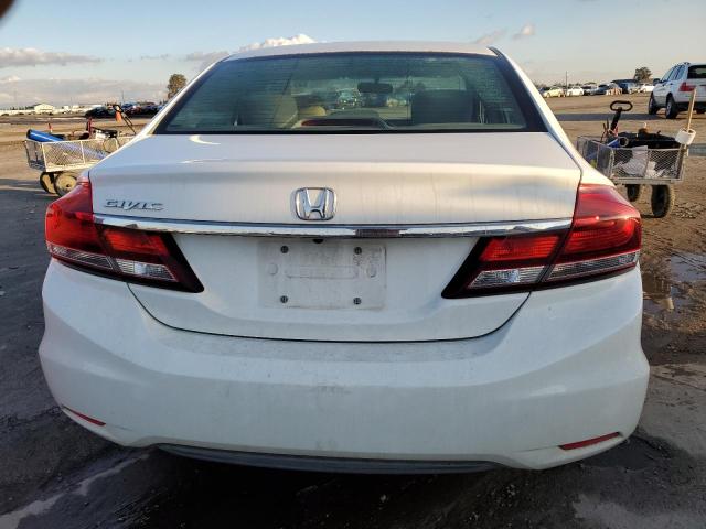 19XFB2F72FE252207 - 2015 HONDA CIVIC SE WHITE photo 6