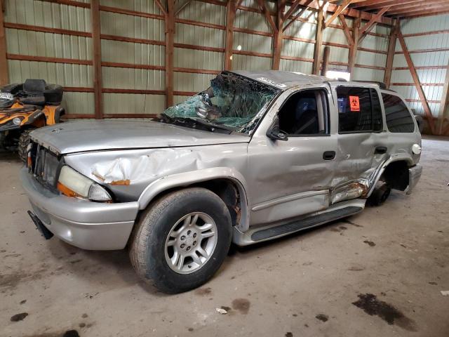 1B4HS58N42F166433 - 2002 DODGE DURANGO SLT PLUS SILVER photo 1