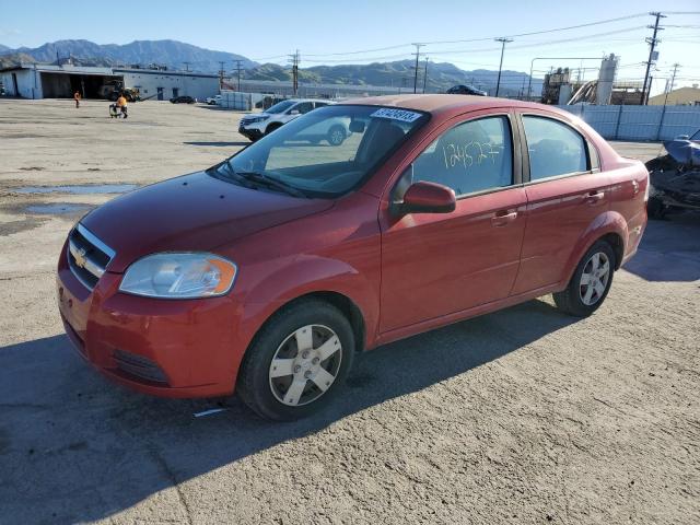 KL1TD5DE1BB183962 - 2011 CHEVROLET AVEO LS 勃艮第红 照片 1