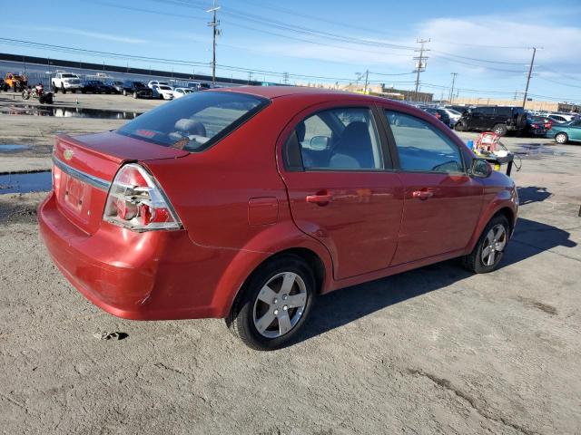 KL1TD5DE1BB183962 - 2011 CHEVROLET AVEO LS 勃艮第红 照片 3