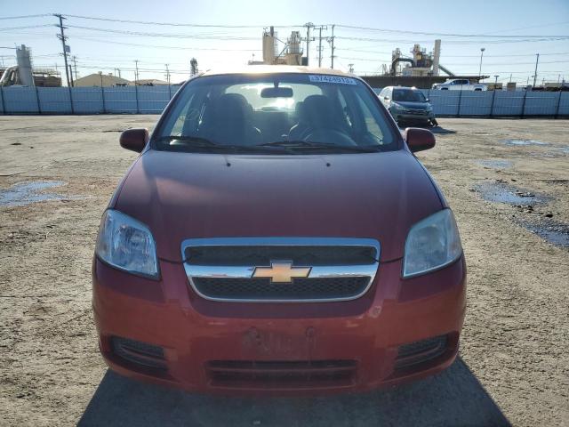 KL1TD5DE1BB183962 - 2011 CHEVROLET AVEO LS 勃艮第红 照片 5