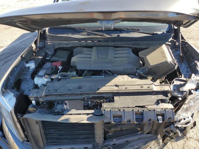 1N6AA1EC7PN109592 - 2023 NISSAN TITAN S GRAY photo 11