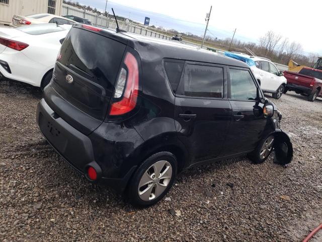 KNDJN2A2XE7726979 - 2014 KIA SOUL BLACK photo 3