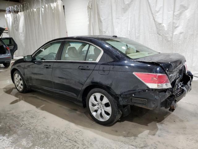 1HGCP268X8A101264 - 2008 HONDA ACCORD EXL BLACK photo 2