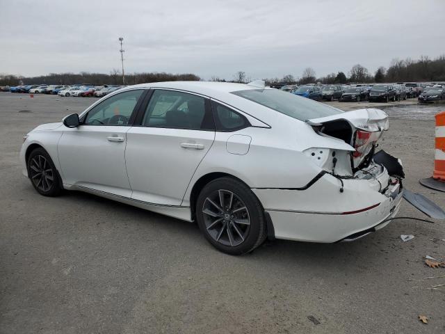 1HGCV1F54MA070383 - 2021 HONDA ACCORD EXL WHITE photo 2