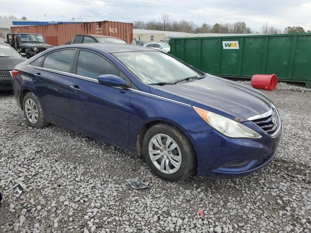 5NPEB4AC8BH017456 - 2011 HYUNDAI SONATA GLS BLUE photo 4