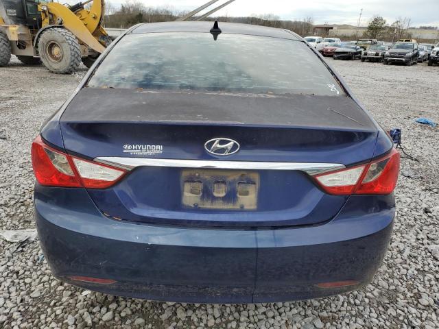 5NPEB4AC8BH017456 - 2011 HYUNDAI SONATA GLS BLUE photo 6