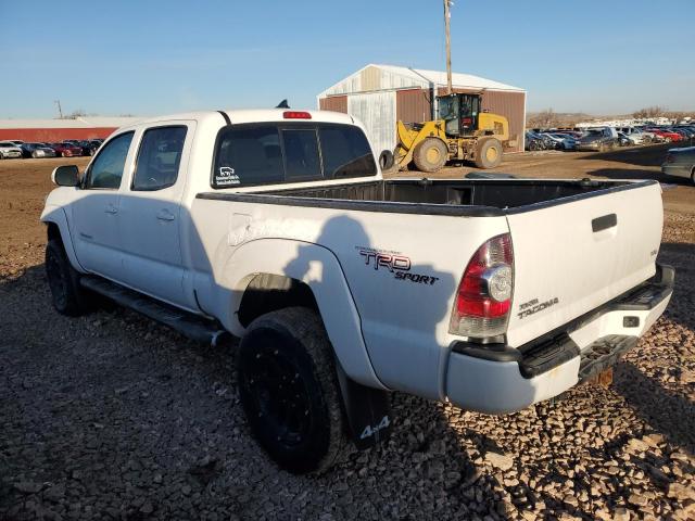 3TMMU4FN3CM041448 - 2012 TOYOTA TACOMA DOUBLE CAB LONG BED WHITE photo 2