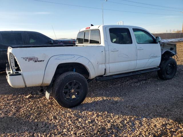 3TMMU4FN3CM041448 - 2012 TOYOTA TACOMA DOUBLE CAB LONG BED WHITE photo 3