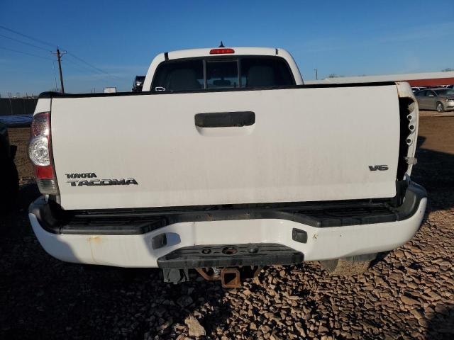 3TMMU4FN3CM041448 - 2012 TOYOTA TACOMA DOUBLE CAB LONG BED WHITE photo 6