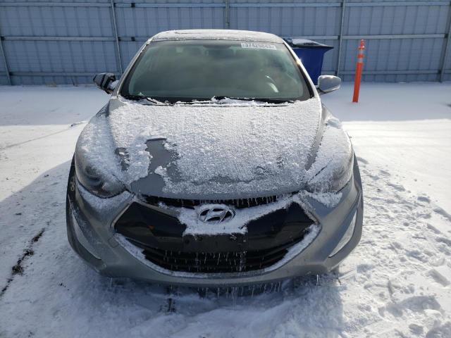 KMHDH6AH4EU025934 - 2014 HYUNDAI ELANTRA CO GS GRAY photo 5