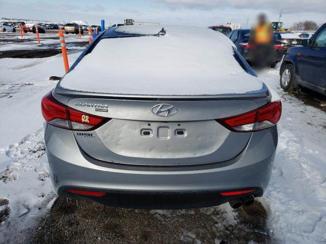 KMHDH6AH4EU025934 - 2014 HYUNDAI ELANTRA CO GS GRAY photo 6