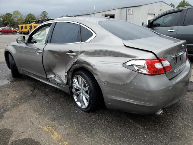 JN1BY1AP6DM514679 - 2013 INFINITI M37 GRAY photo 2