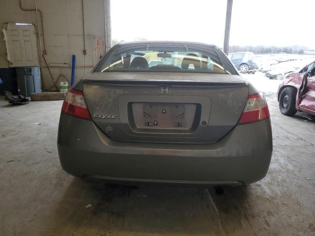 2HGFG12666H577683 - 2006 HONDA CIVIC LX GRAY photo 6