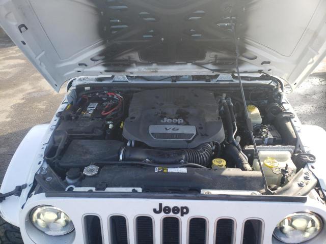 1C4HJWEGXGL144771 - 2016 JEEP WRANGLER U SAHARA WHITE photo 12