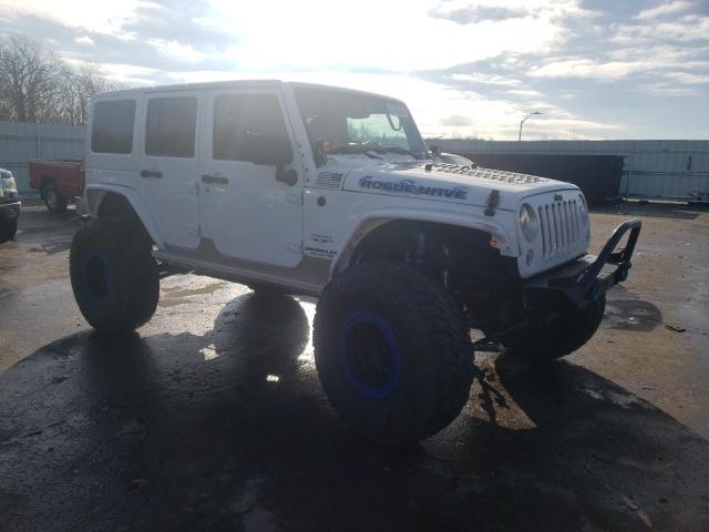 1C4HJWEGXGL144771 - 2016 JEEP WRANGLER U SAHARA WHITE photo 4