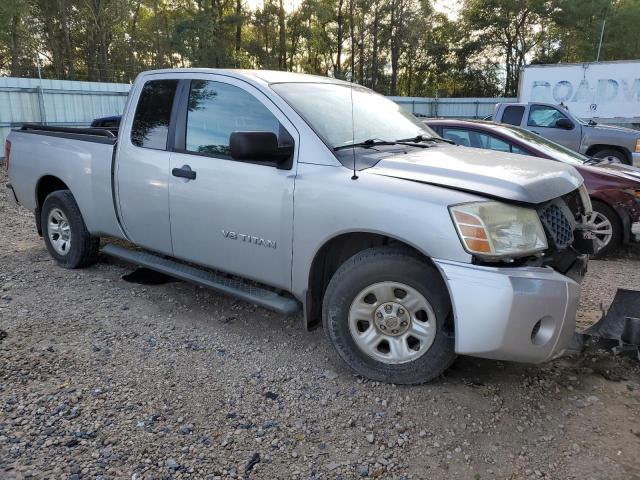 1N6BA06A77N203595 - 2007 NISSAN TITAN XE SILVER photo 4