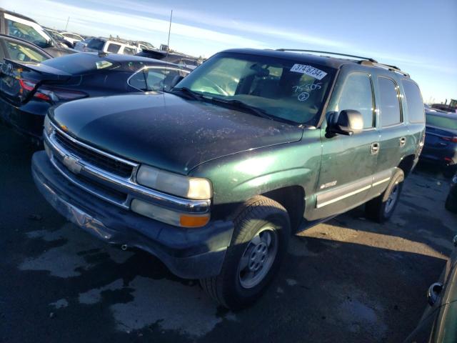 1GNEC13T51J286312 - 2001 CHEVROLET TAHOE C1500 GREEN photo 1