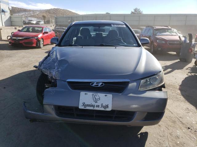 5NPET46C28H370287 - 2008 HYUNDAI SONATA GLS BLUE photo 5