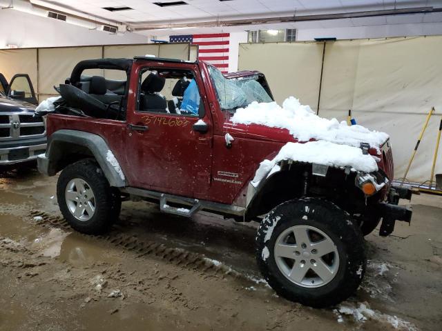 1C4AJWAG2CL103150 - 2012 JEEP WRANGLER SPORT BURGUNDY photo 4