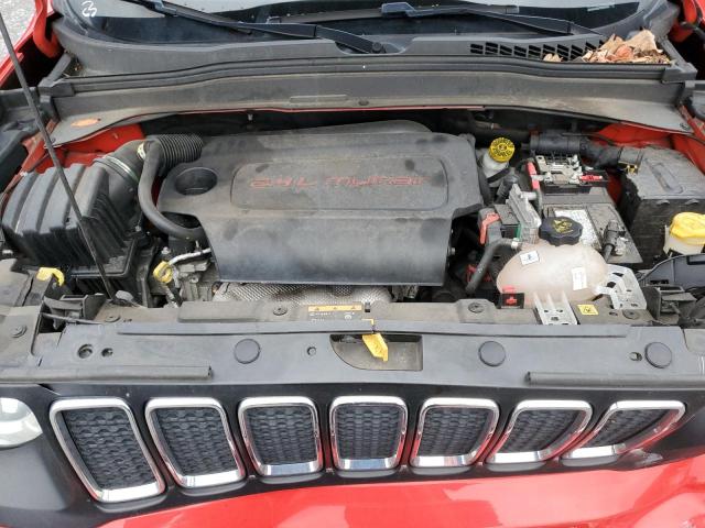 ZACNJAAB2KPK61701 - 2019 JEEP RENEGADE SPORT RED photo 12