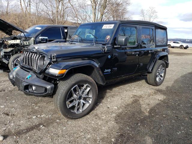 1C4RJXN68RW162883 - 2024 JEEP WRANGLER 4XE BLACK photo 1