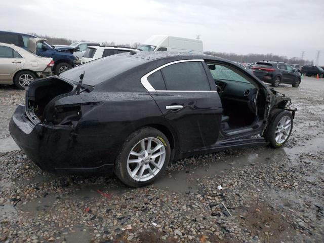 1N4AA5APXEC474639 - 2014 NISSAN MAXIMA S BLACK photo 3