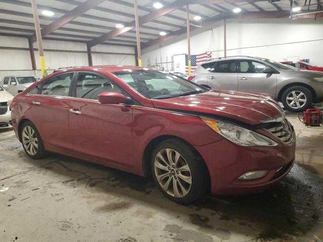 5NPEC4AC0DH609059 - 2013 HYUNDAI SONATA SE RED photo 4