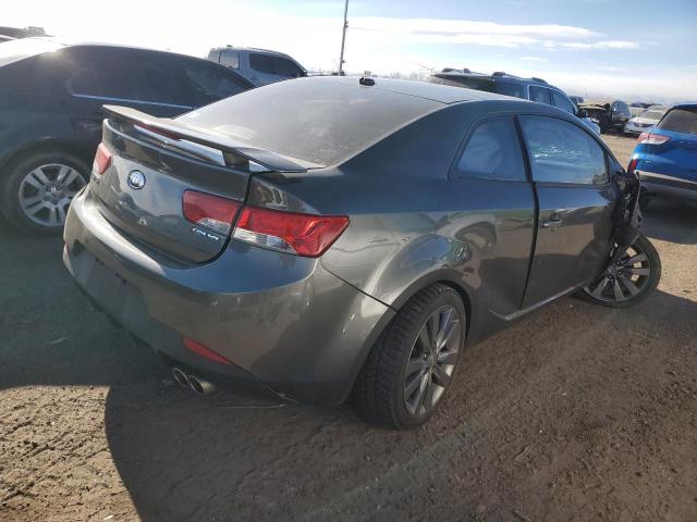 KNAFW6A35D5687714 - 2013 KIA FORTE SX GRAY photo 3