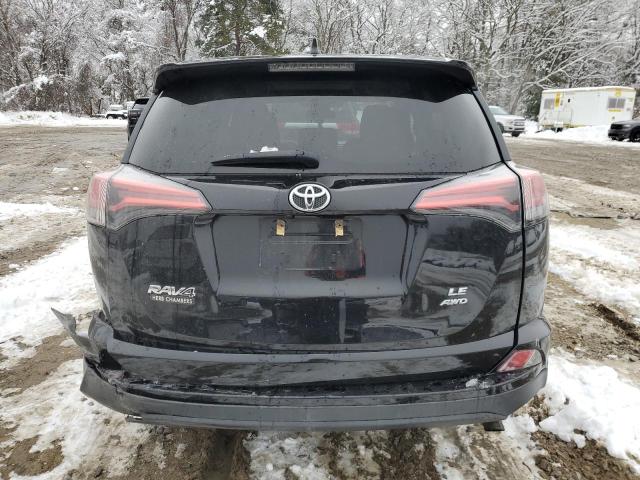 2T3BFREV2JW831349 - 2018 TOYOTA RAV4 LE BLACK photo 6