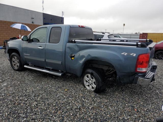 1GTSKVE35AZ277176 - 2010 GMC SIERRA K1500 SLE BLUE photo 2