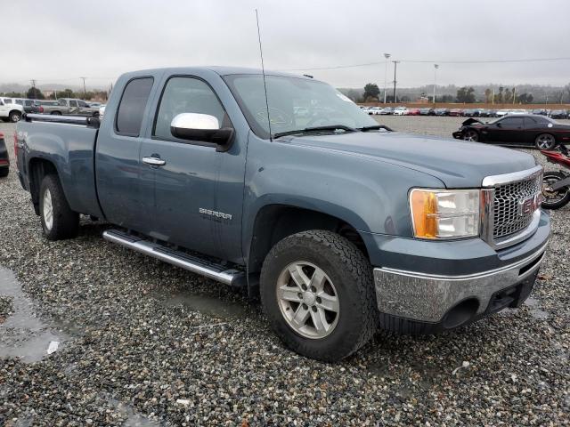 1GTSKVE35AZ277176 - 2010 GMC SIERRA K1500 SLE BLUE photo 4