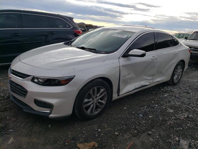 1G1ZE5ST3GF203350 - 2016 CHEVROLET MALIBU LT WHITE photo 1