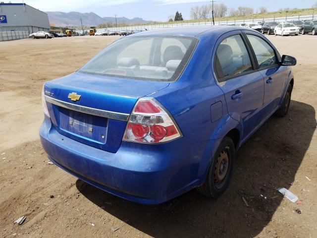 KL1TD56E49B339595 - 2009 CHEVROLET AVEO LS  ფოტო 4
