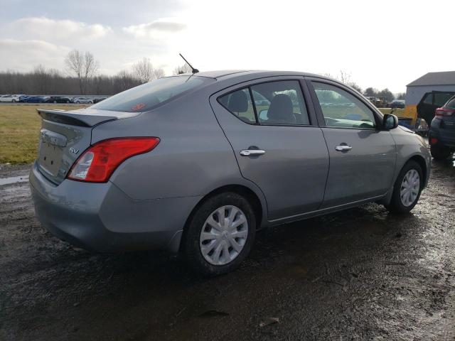 3N1CN7AP5EL857575 - 2014 NISSAN VERSA S SILVER photo 3