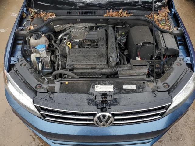 3VW267AJ1GM352337 - 2016 VOLKSWAGEN JETTA S BLUE photo 11