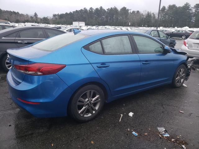 5NPD84LF6HH155829 - 2017 HYUNDAI ELANTRA SE BLUE photo 3