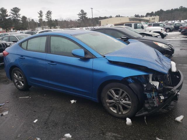 5NPD84LF6HH155829 - 2017 HYUNDAI ELANTRA SE BLUE photo 4