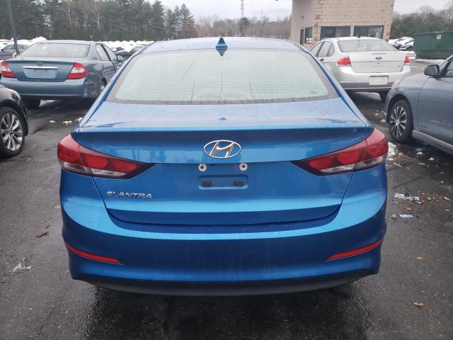 5NPD84LF6HH155829 - 2017 HYUNDAI ELANTRA SE BLUE photo 6