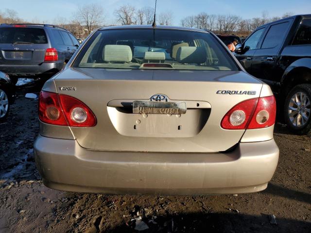 2T1BR32E98C885826 - 2008 TOYOTA COROLLA CE GOLD photo 6