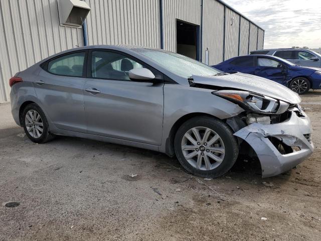 KMHDH4AE8EU167598 - 2014 HYUNDAI ELANTRA SE SILVER photo 4