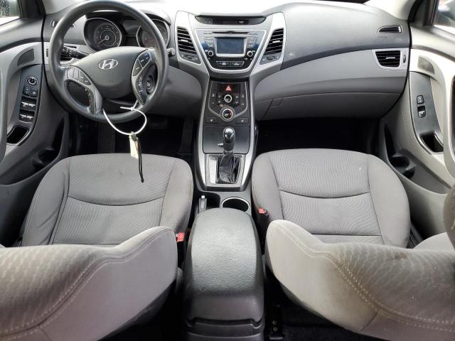 KMHDH4AE8EU167598 - 2014 HYUNDAI ELANTRA SE SILVER photo 8