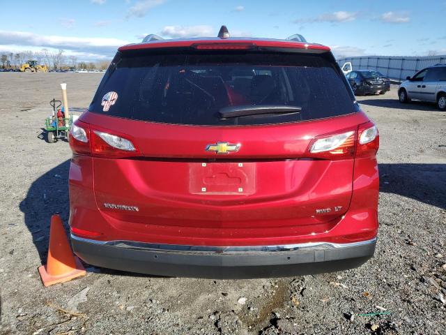 2GNAXUEV8L6250519 - 2020 CHEVROLET EQUINOX LT RED photo 6